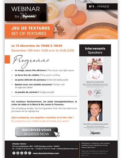 Program - Webinar N°1 Program - Webinar N°1