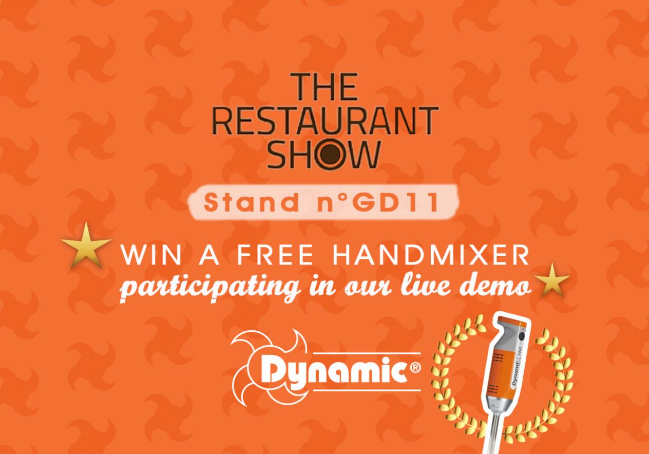 THE RESTAURANT SHOW 2021 THE RESTAURANT SHOW 2021